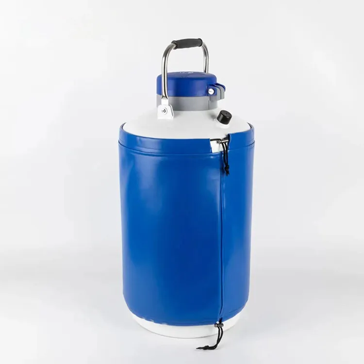 10liters portable cryogenic liquid nitrogen container static storage tank