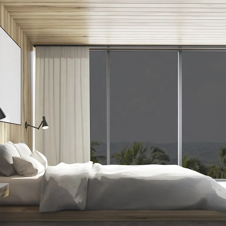 Apartment Black Window Tinting UV Protection heat reduction Window Film