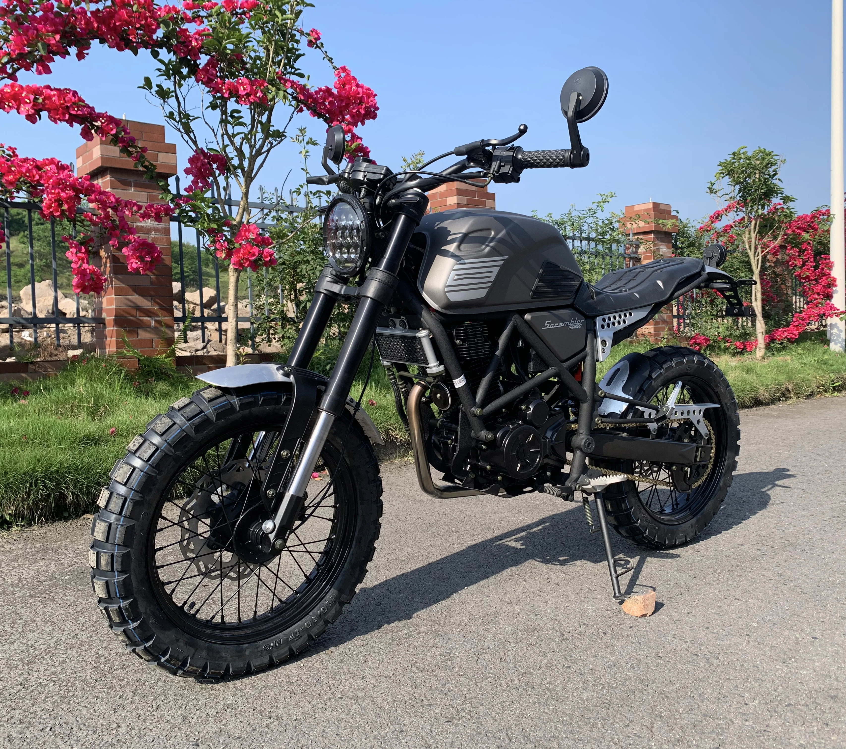 11170155 china motorcycles cheap for sales moto FUEGO scrambler 250 city motorcycle street motorbike new design motorbike