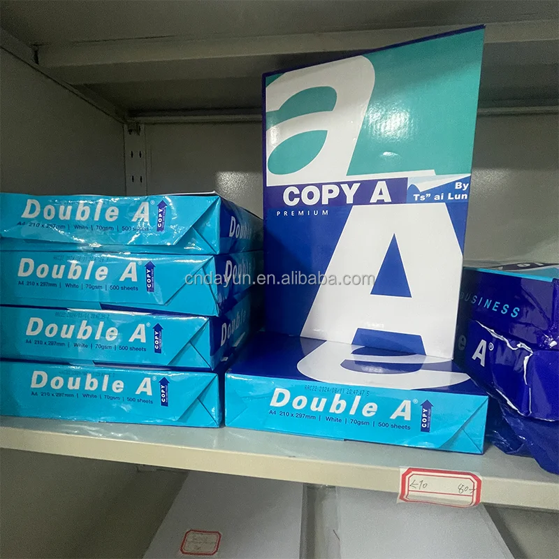 Export High Quality Pure Wood Pulp 70g 80g A4 Copy Paper Office Paper  a4 Paper manufacturer 80gsm 500sheets