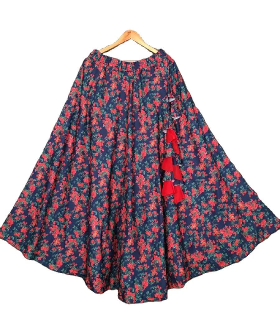 women skirts summer digital printed skirt long skirt