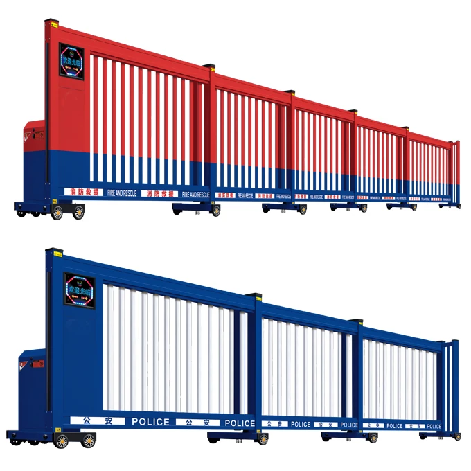 Industrial Driveway Entry Sliding Gates Automatic with Smart Electric Motor  Aluminum Alloy Main Gate
