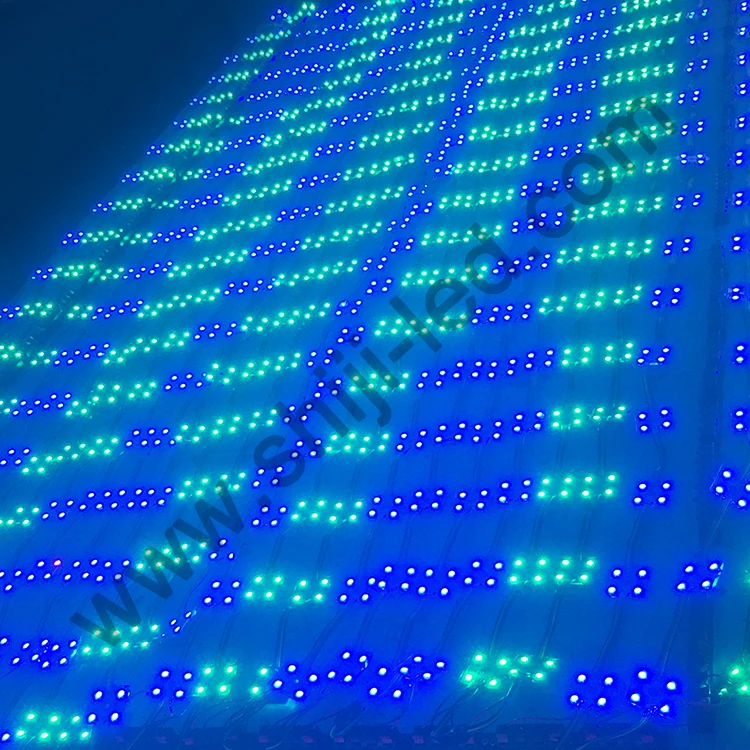 SMD5050 Aluminum PCB ABS 3535 injection waterproof outdoor RGB led module for sign letter