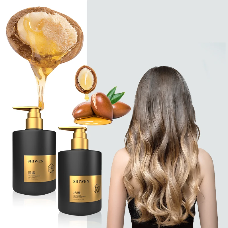 Healthy Herbal Organic Thickening Ginger Care Hair Loss Treatment Oil Control Shampoo