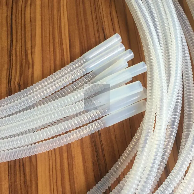 Manufacturer dn 10mm 20mm 15mm 5mm 6mm 8mm 12mm 4mm 3mm 100% virgin ptfe corrugated tube