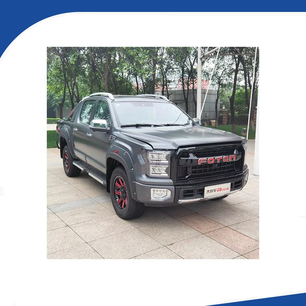 cheap diesel electric gmc RHD mini foton tunland G9 pickups truck for sale
