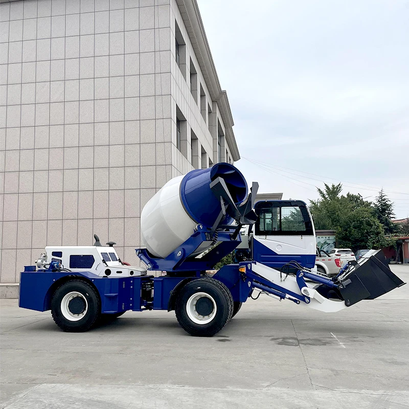3 Cubic Meters Concrete Mixer Truck Concrete Mixer Trailer Concrete Mixer