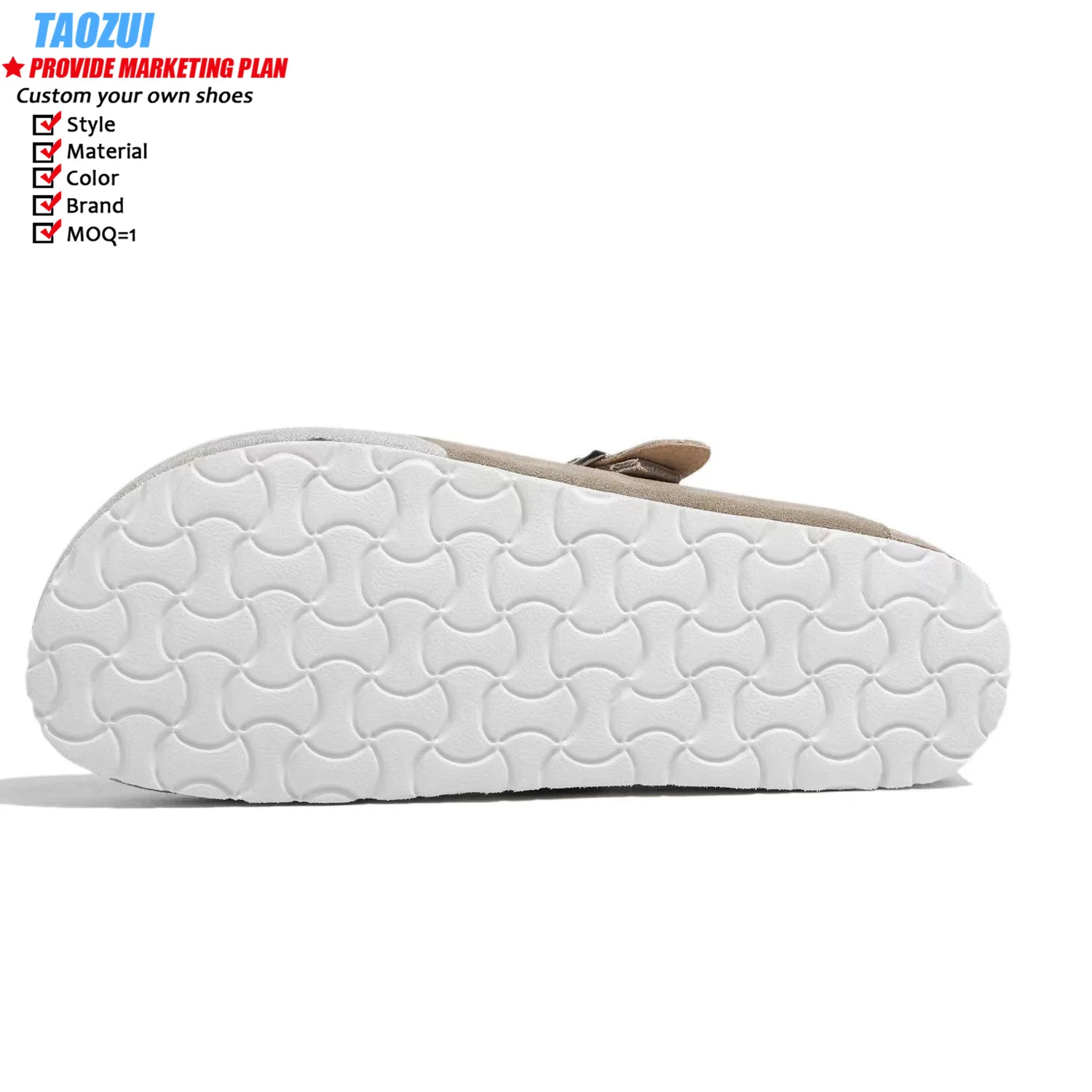 2024 Best Seller Wholesale Design  Brand Logo High Quality Materials Slippers Men Custom Thick Sole Outdoor Casual Beach Sandals
