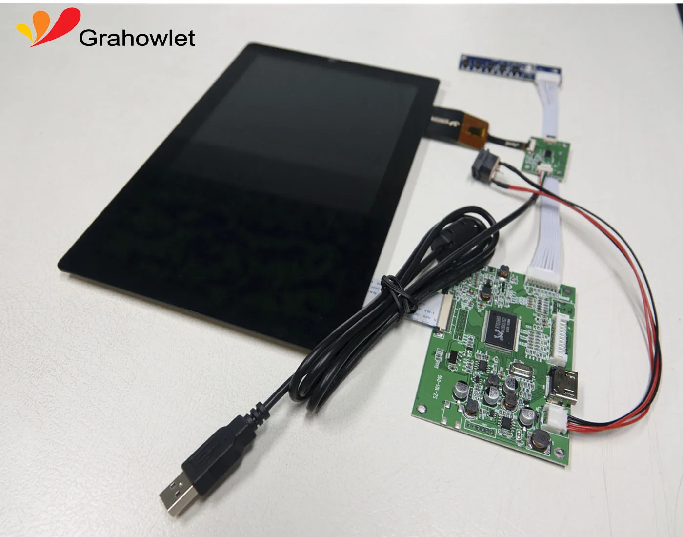 OEM/ODM PCAP Touch Display 10.1 inch capacitive touch screen panel with tft lcd display