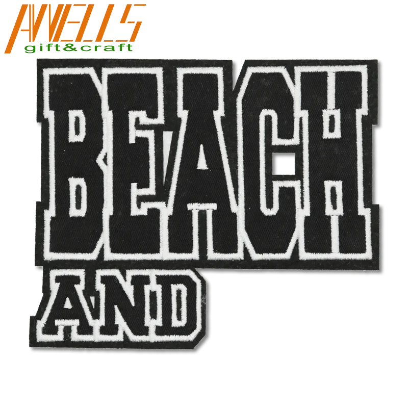 Letters Numbers Words  Punk Flags Political  DIY Iron On Embroidered Applique Patch For Clothing Jackets Hats Backpacks Vests