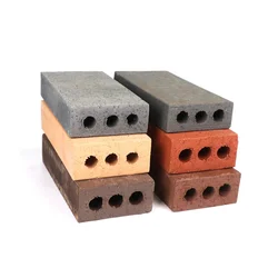 Chinese Manufacturer Solid Vacuum Red Clay Bricks For Garden