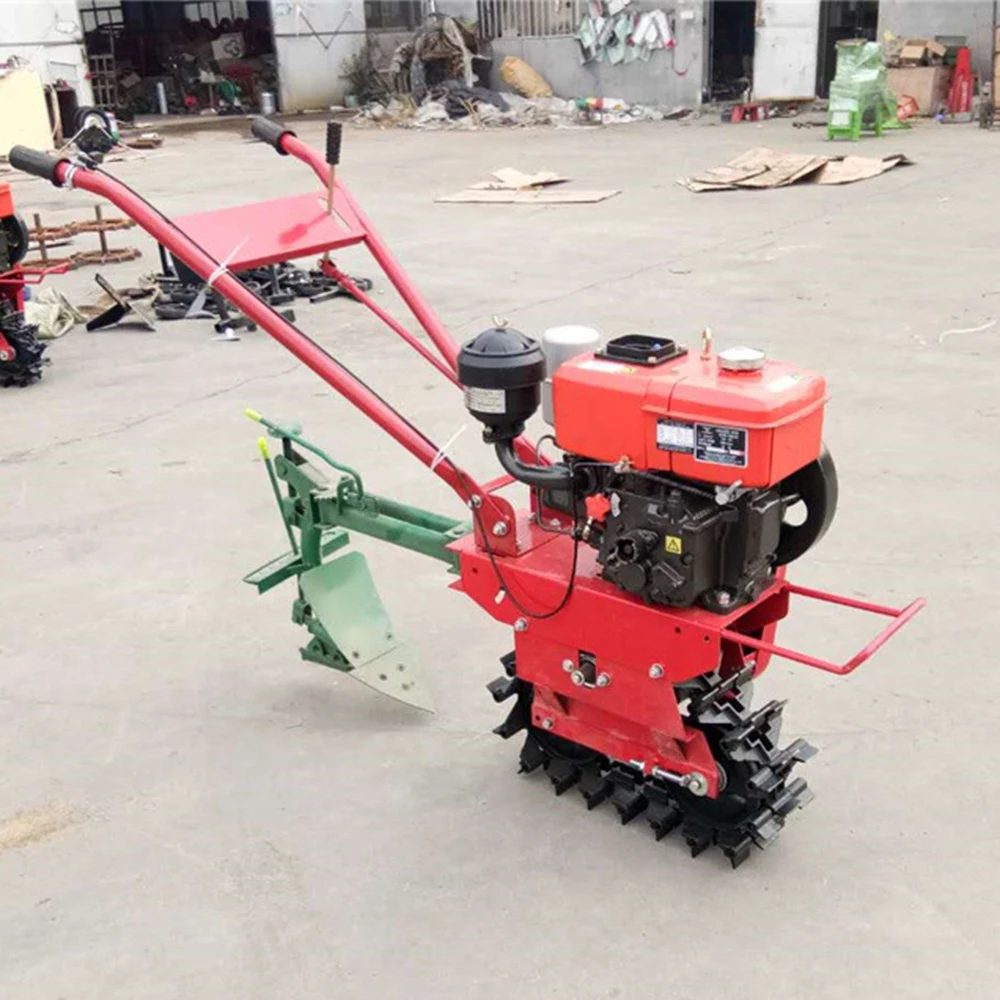 Multifunctional Horse-Capable Double Track Cultivator Powerful Rotary Tillage Furrowing Dry Paddy Fields Agricultural Machinery