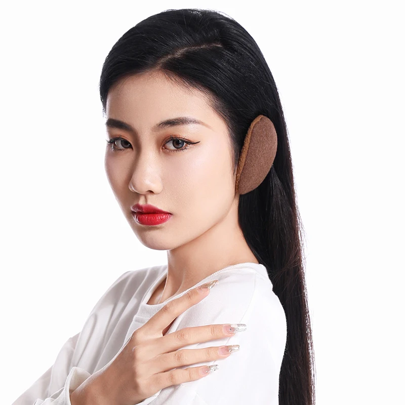 Зимние теплые наушники с разрезом, независимые наушники, теплые наушники, ветрозащитные наушники, теплые наушники