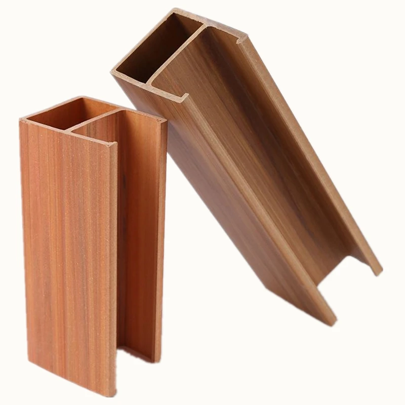 Waterproof WPC Ceiling pvc ceiling panels decoration Wood Square Designs Interior Decoration Ceiling