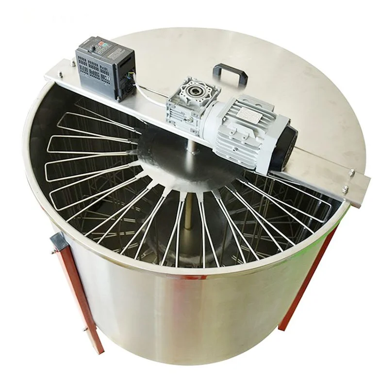 24 frames electric honey extractor machine use for beekeeping in USA market