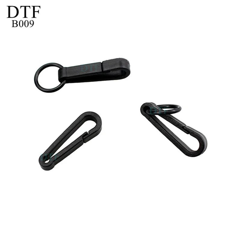 snap hooks mini carbine durable plastic belt buckle