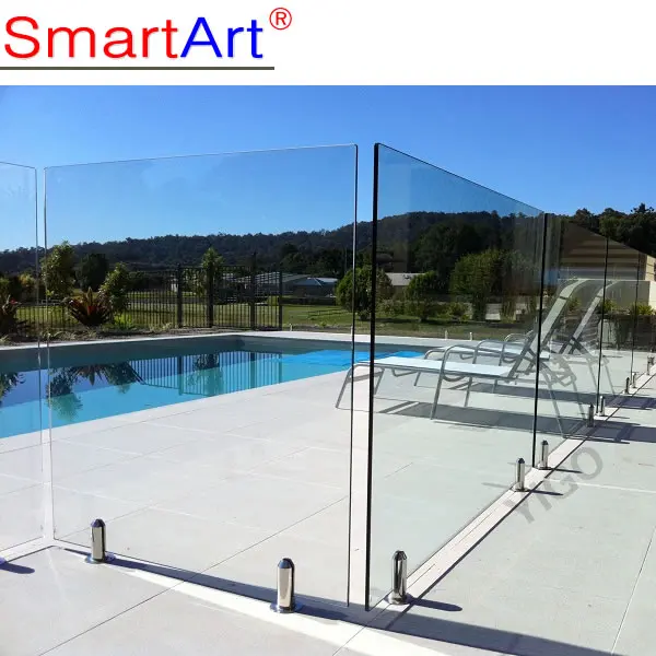 2022 Australian glass spigot railing ideas wood handrail for outdoor