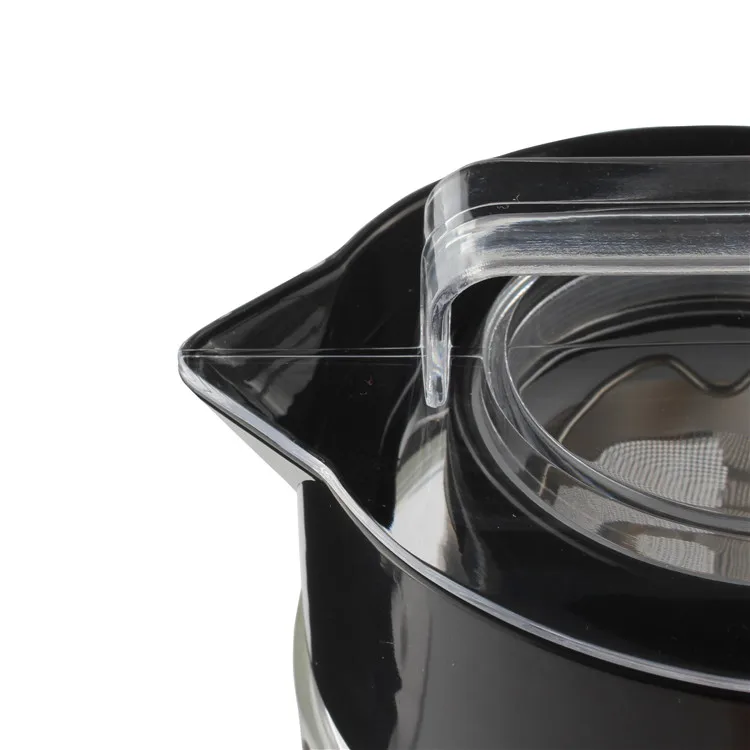 Cold Brew Coffee Maker by   Protective No Slip Base - 1.3L / 44oz Heavy Duty Glass Pitcher with Easy to Clean