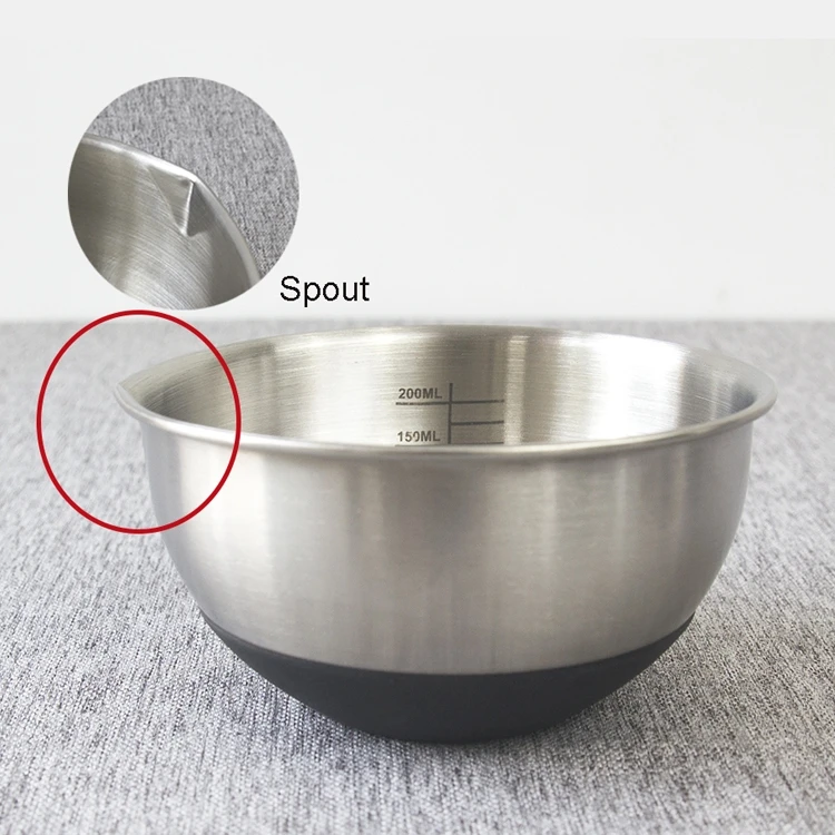 color mixing bowls nested  mixing bowls stainless steel mixing bowls (set of 4)