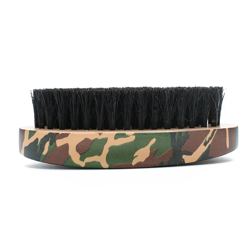 Camouflage Design Higher Quality Boar Bristle Beard Brushes