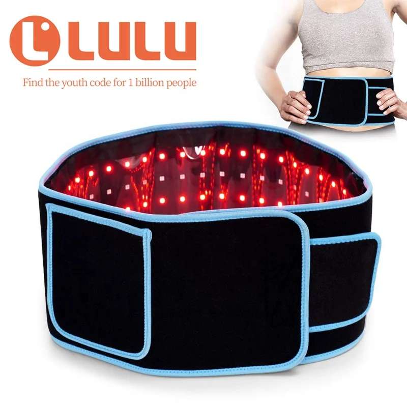 
Far Infrared Double Long LED Laser Red Light Therapy Waist Belt for Weight Loss Fat Reduction Pain Relief and Body Shaping 