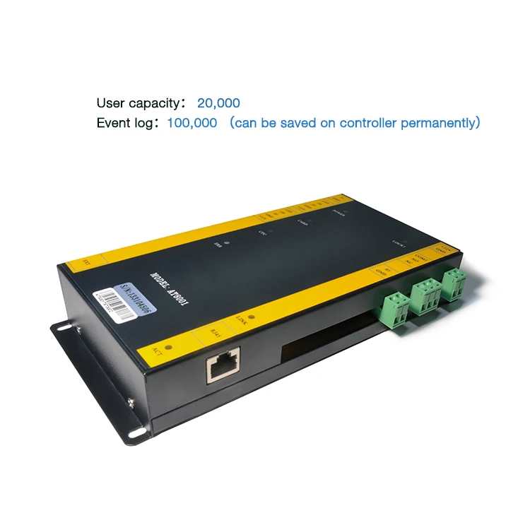 single door tcp ip wiegand access control system fire alarm door control panel with metal housing
