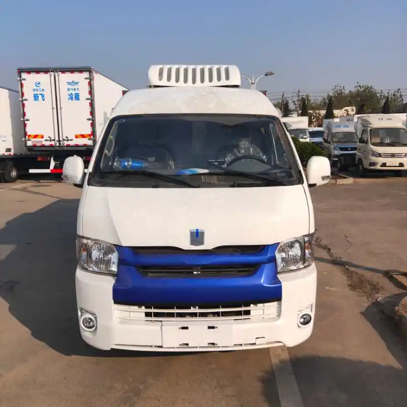  Bai Qin 4x2 5 куб. М новый энергосберегающий мини-автобус Электрический РЕФРИЖЕРАТОРНЫЙ