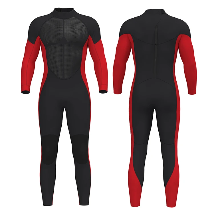 wholesale oem diving back zip full body diving ultra stretch 3mm neoprene wetsuit material for wetsuit