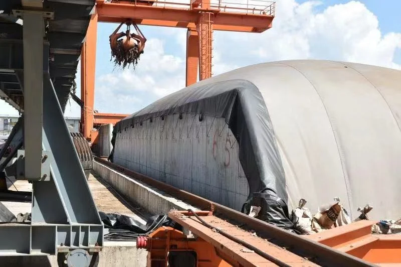 DENTIK membrane Compost Cover, Waterproof high breathable anti-odor cover , organic wast treatment,