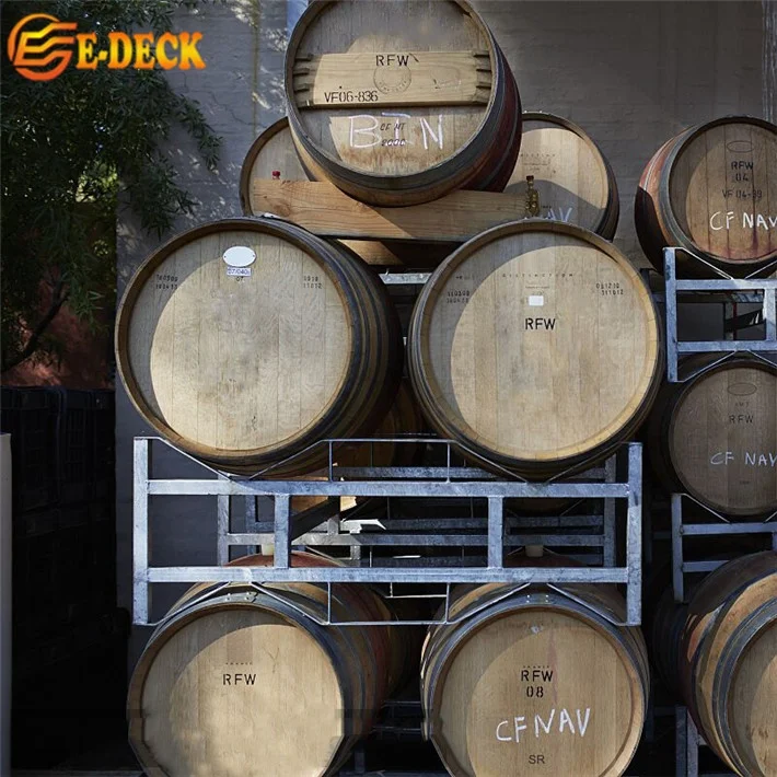 Factory Sale Wijnvat Rek Whisky Barrel Wine Rack/ Wine Racks Barrels