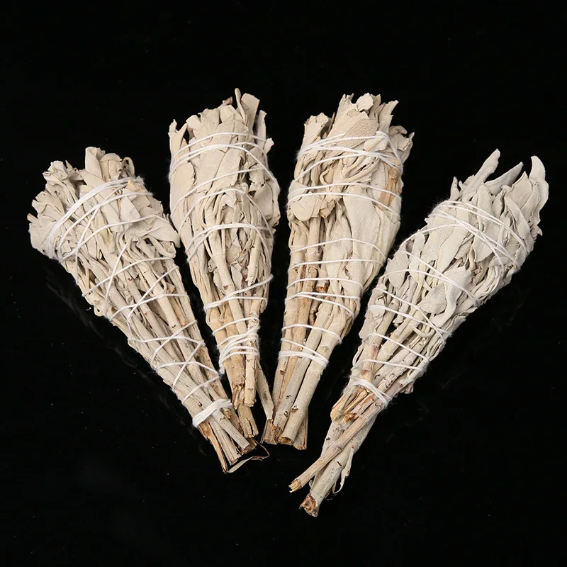 4 inch 7 inch 9 inch White Sage Pure Leaf California Smoky Purification White Sage Fragrance