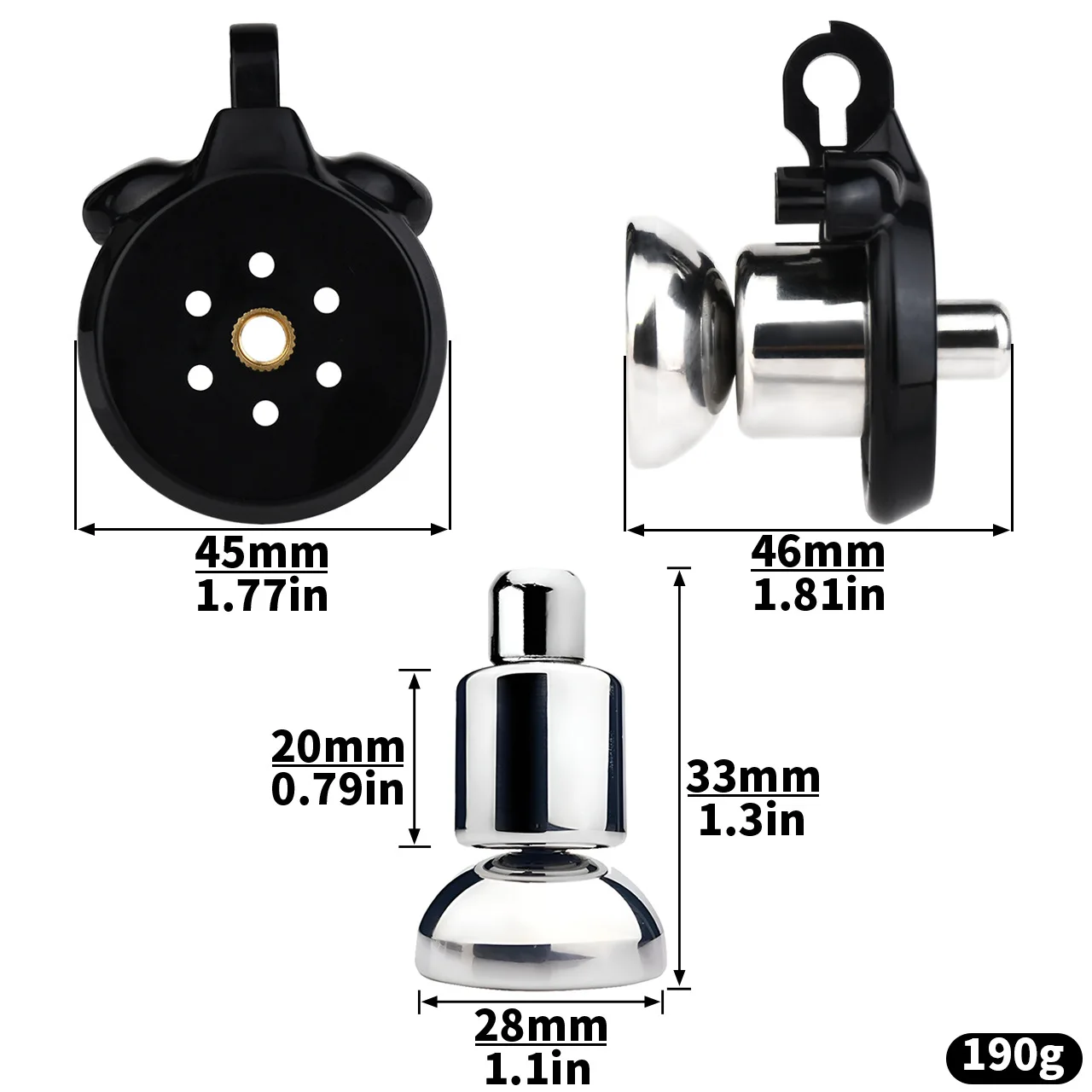 Vibrating Double Loop Delay Metal Cheap Chastity Cage Steel Picture Condom Tongue Cock Rings Sex for Men Toy Copper Anal Plug