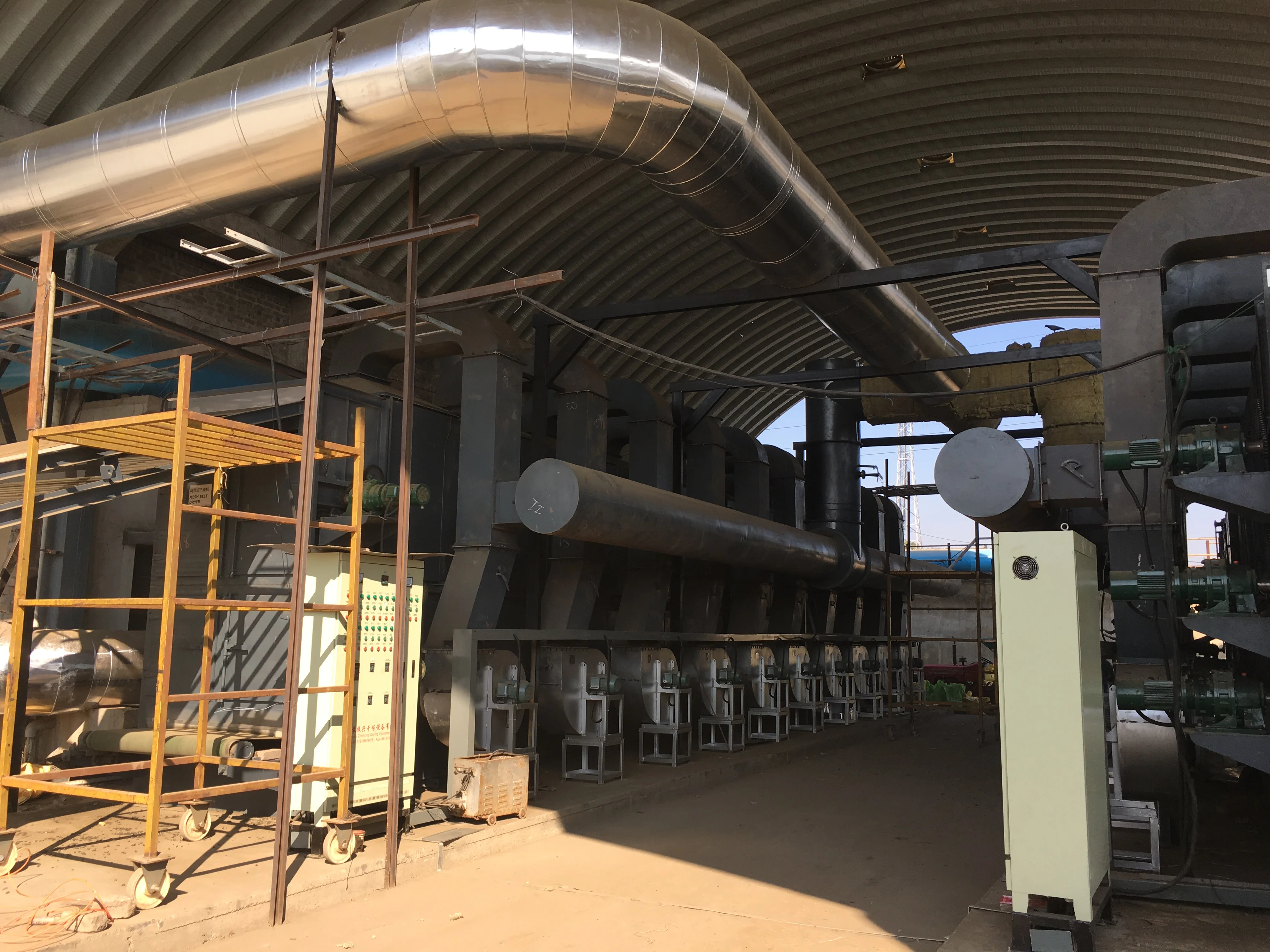 Seaweed Waste drying equipment  mesh Belt Dryer for Coconut Flakes