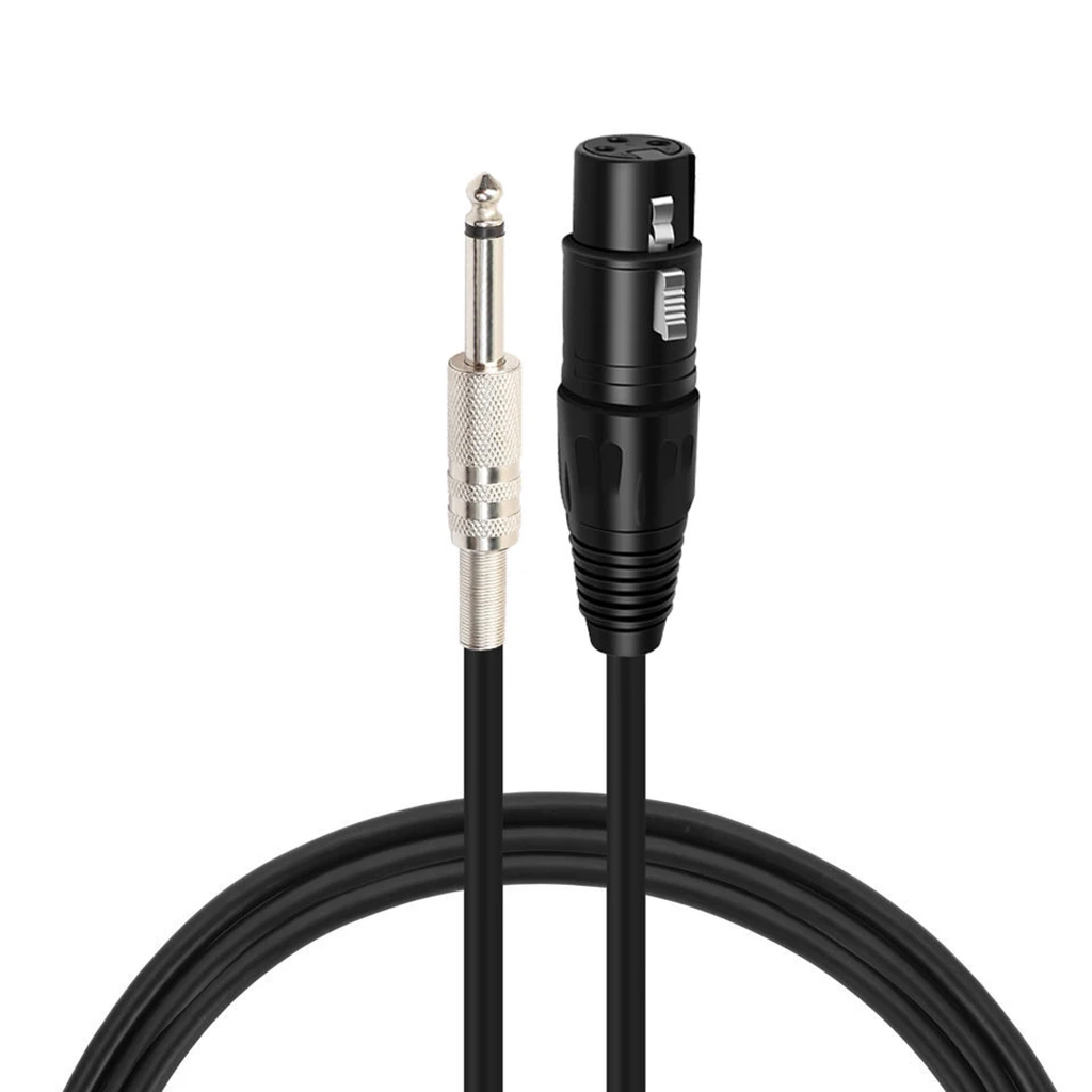 GUANGAO Factory Direct sale Oem Odm Audio Cable 6.35mm Jack DC to XLR cables 3pin Microphone Speaker Converter XLR cable