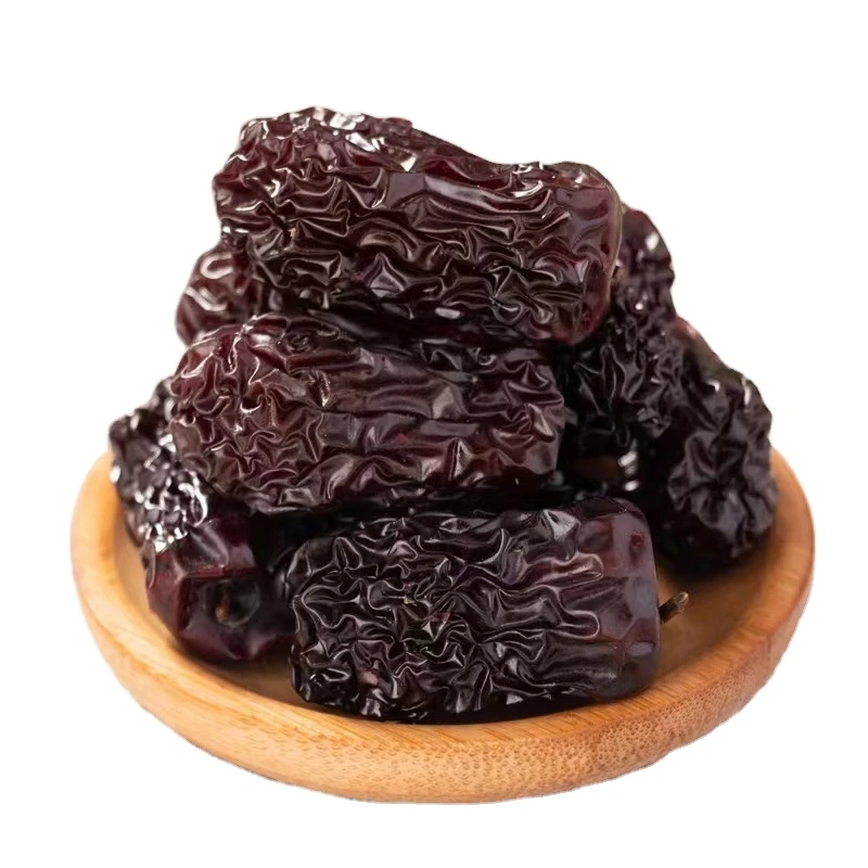 Huaou Wholesale Low Price New Crop Chinese Dried Fruit Dry Black Jujube Black Dates
