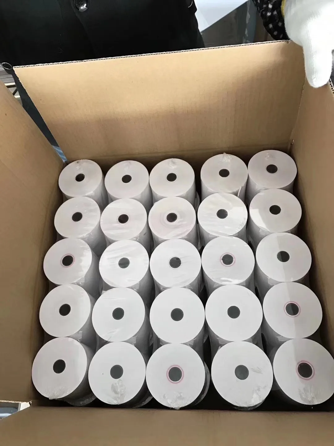 70GSM 80x50mm Thermal Paper Roll Register cash paper roll china Customized OEM printing thermal paper jumbol roll POS