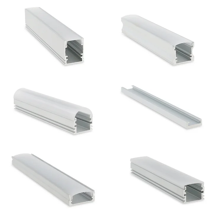 Aluminum Extrusion for Led Strip Lights Linear Light Recessed Aluminum Frame Profile