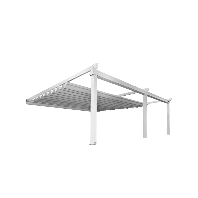 waterproof electric folding awning roof motorized outdoor retractable aluminum pergola shades