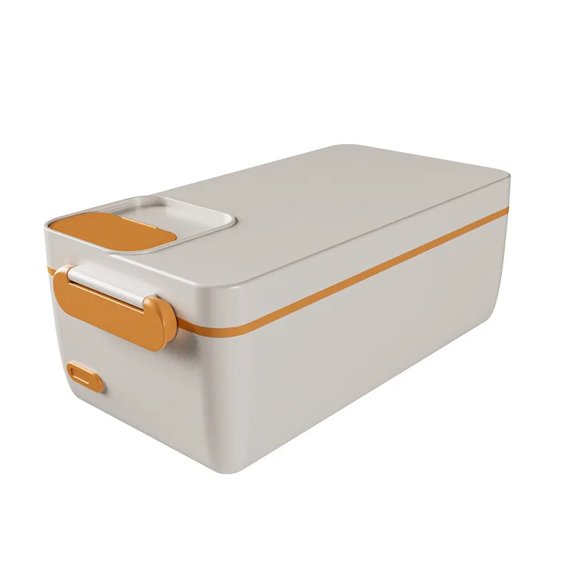 Rechargeable Large Capacity Electric Lunch Box Stainless Steel Food Thermal Container Portable Self-heating Lunch Box