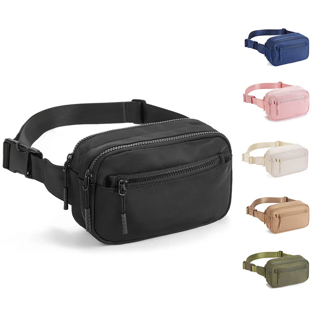 luxury waist bags custom wholesale price phone holder and crossbody chest bag sport waterproof waist bag cell phone adjustable