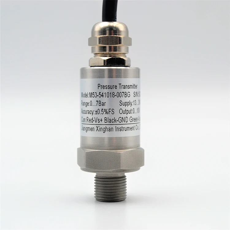 Silicon Gauge 700 Bar Pressure Sensor for Air Gas Liquid Water Monitoring