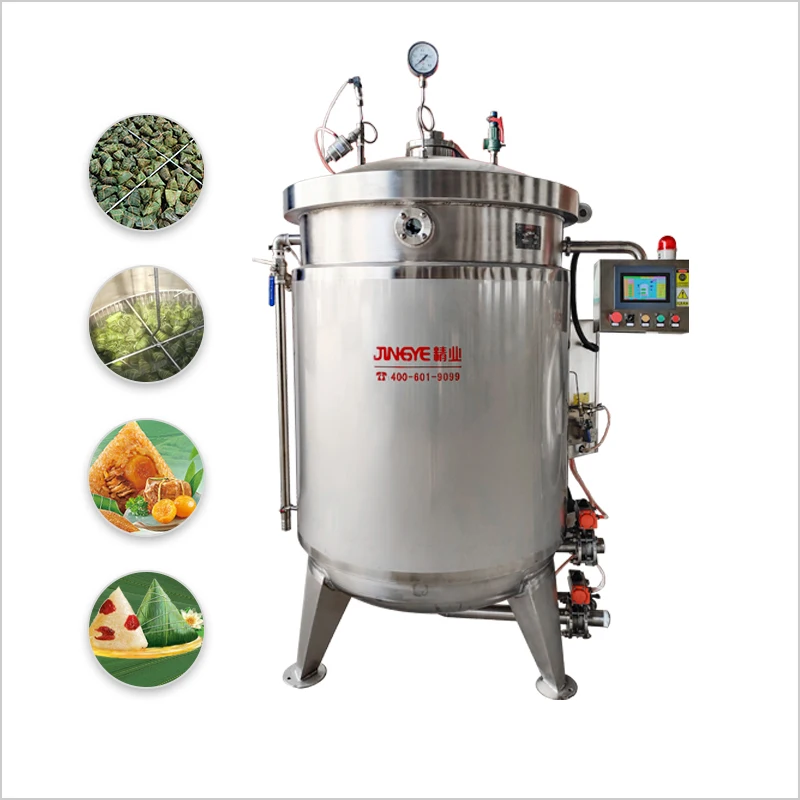 Factory supply High pressure cooking kettle for bone broth peanut butter processing cooker with CE