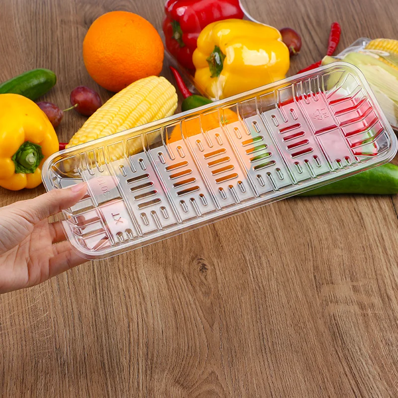 Polypropylene Food Packaging Disposable Clear Plastic Meat Tray