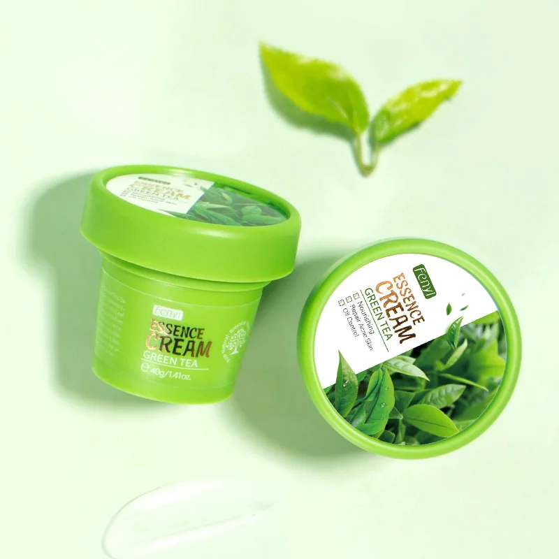 Fenyi Green tea  oil control moisturizer face cream 40g face beauty anti aging cream and wrinkles face cream