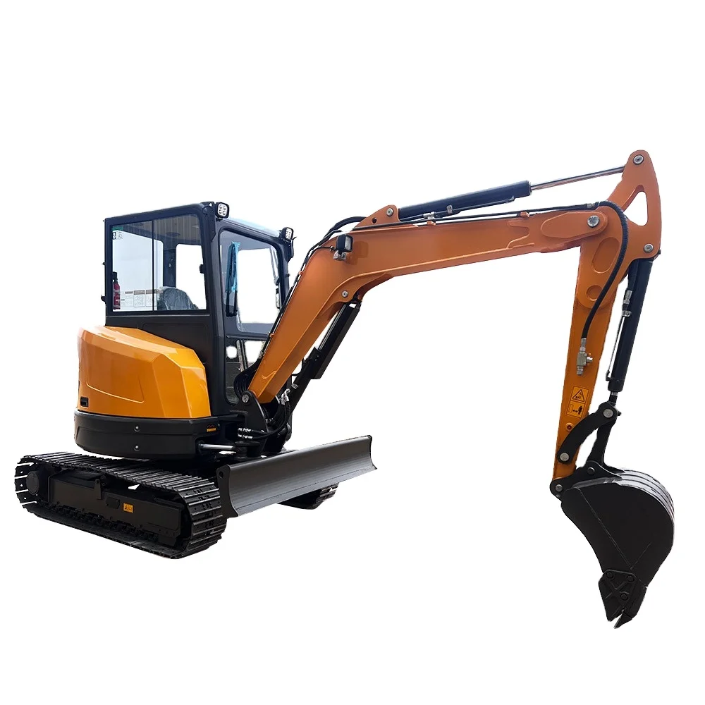 China TITAN Mini Excavator Small Digger 3.5 Ton Micro Excavator with Kubota
