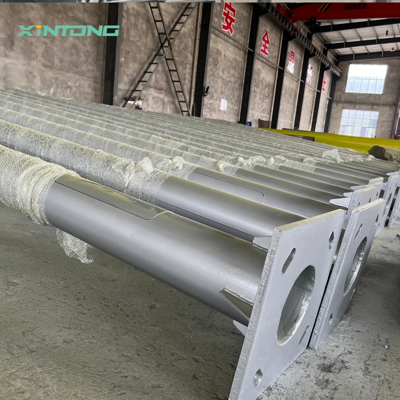 High Quality Customized traffic signal lighting pole led poles