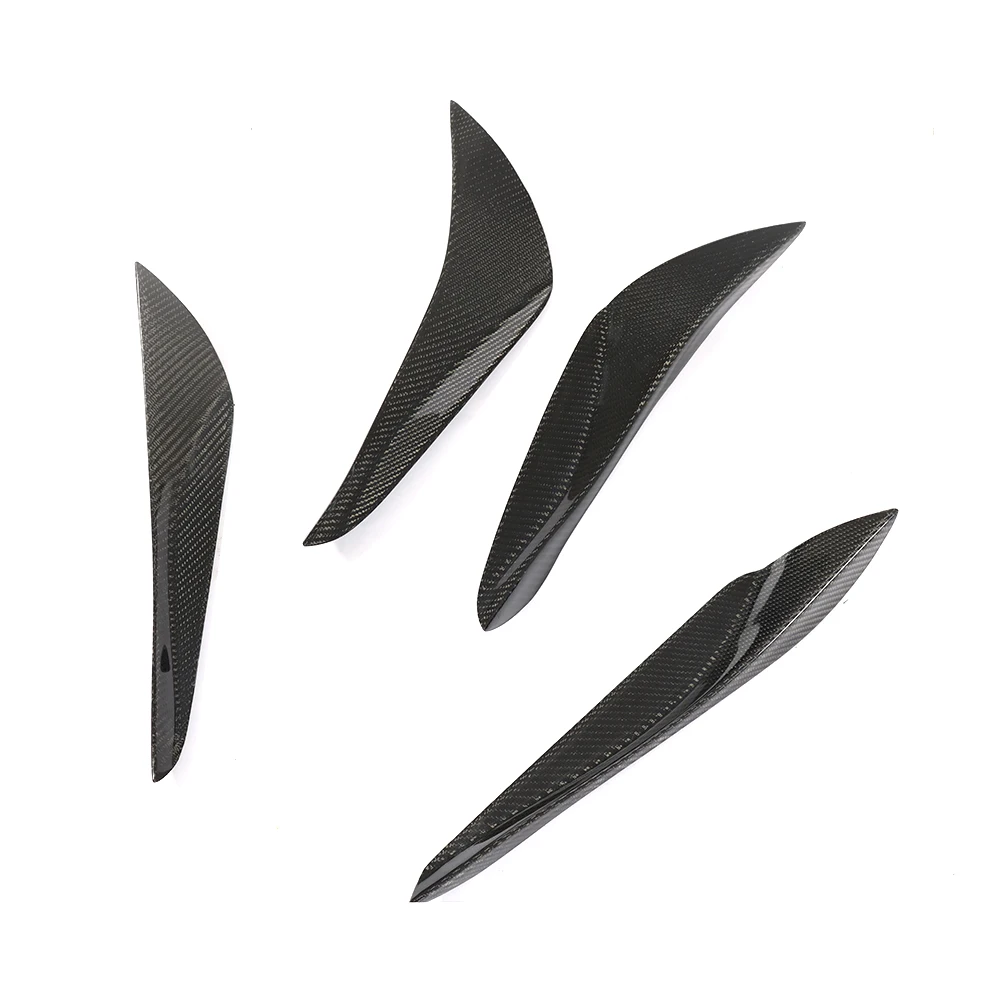 For Fr-S Frs Gt86 Ft86 Subaru BRZ  Toyota GT86 front side air vent Carbon Fiber Front Bumper Fins