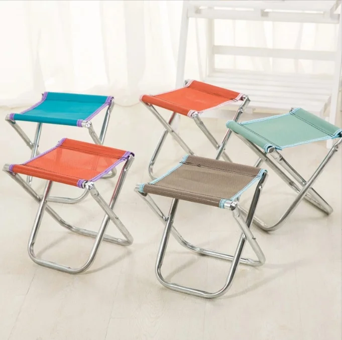 Wholesale Outdoor Chair Mini Portable Lightweight Folding Fishing Seat Stool For Camping
