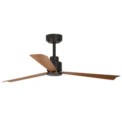 Hot Sale Morocco Morden High Class Japan DC Inverter Motor Good Airflow 3 ABS Blades Remote Control Ceiling Fan For Hotel