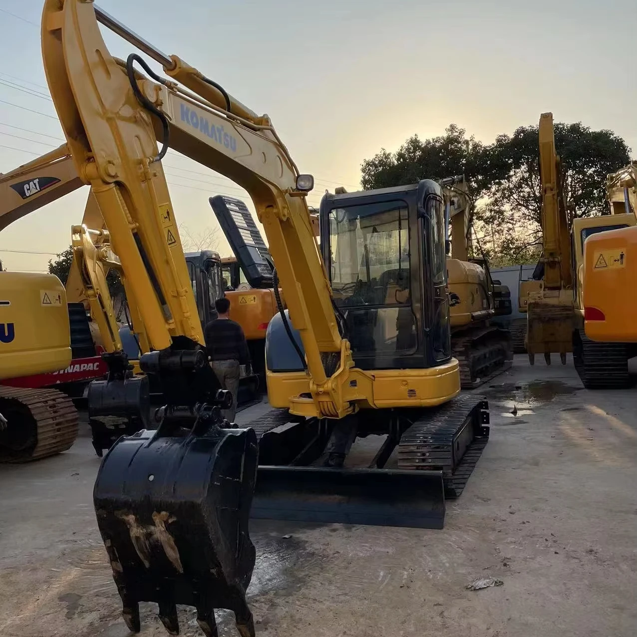 Used Komatsu PC40MR 4 ton Crawler Excavator Second Hand Komatsu PC30MR PC40MR 3 ton 4 ton Mini Digger